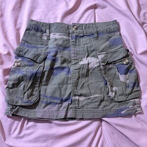 Forever 21 Camouflage Mini Skirt